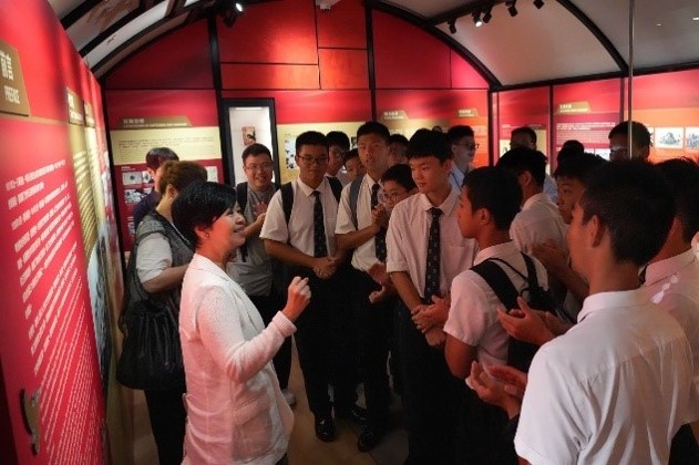 Celebrating the 105th Anniversary of the Founding of the Communist Party of China – Visit to the Hong Kong Museum of the War of Resistance and Coastal Defence